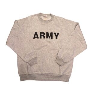Gray Army Sweatshirt